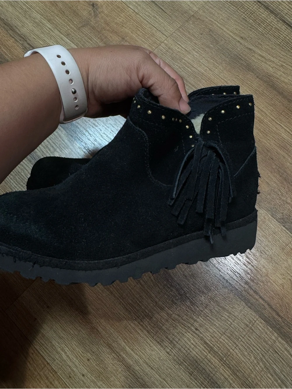 UGG Cindy Bootie leather boots